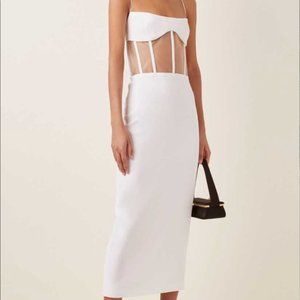 Rosario White Panel Dress